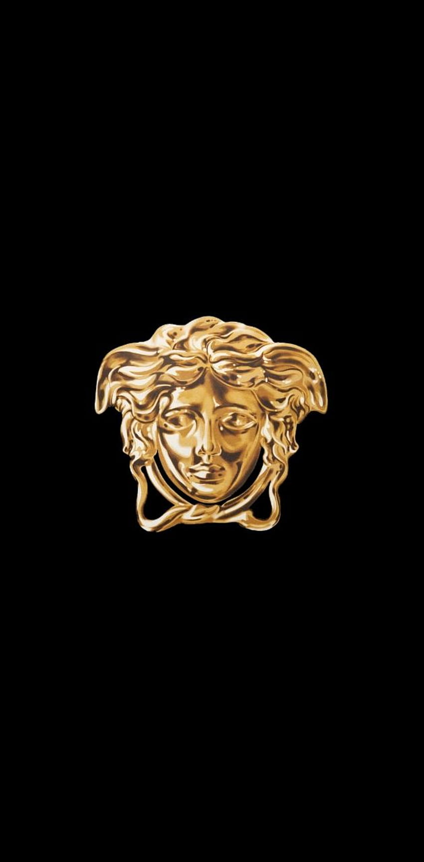 Versace Gold Medusa2 par Dolary - sur ZEDGEâ, Versace Medusa Fond d'écran de téléphone HD